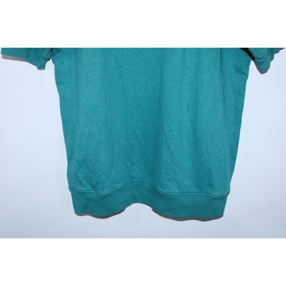 Jungmaven Men's Large Teal Crew Neck Heavyweight T-Shirt Made in USA - Picture 3 of 9